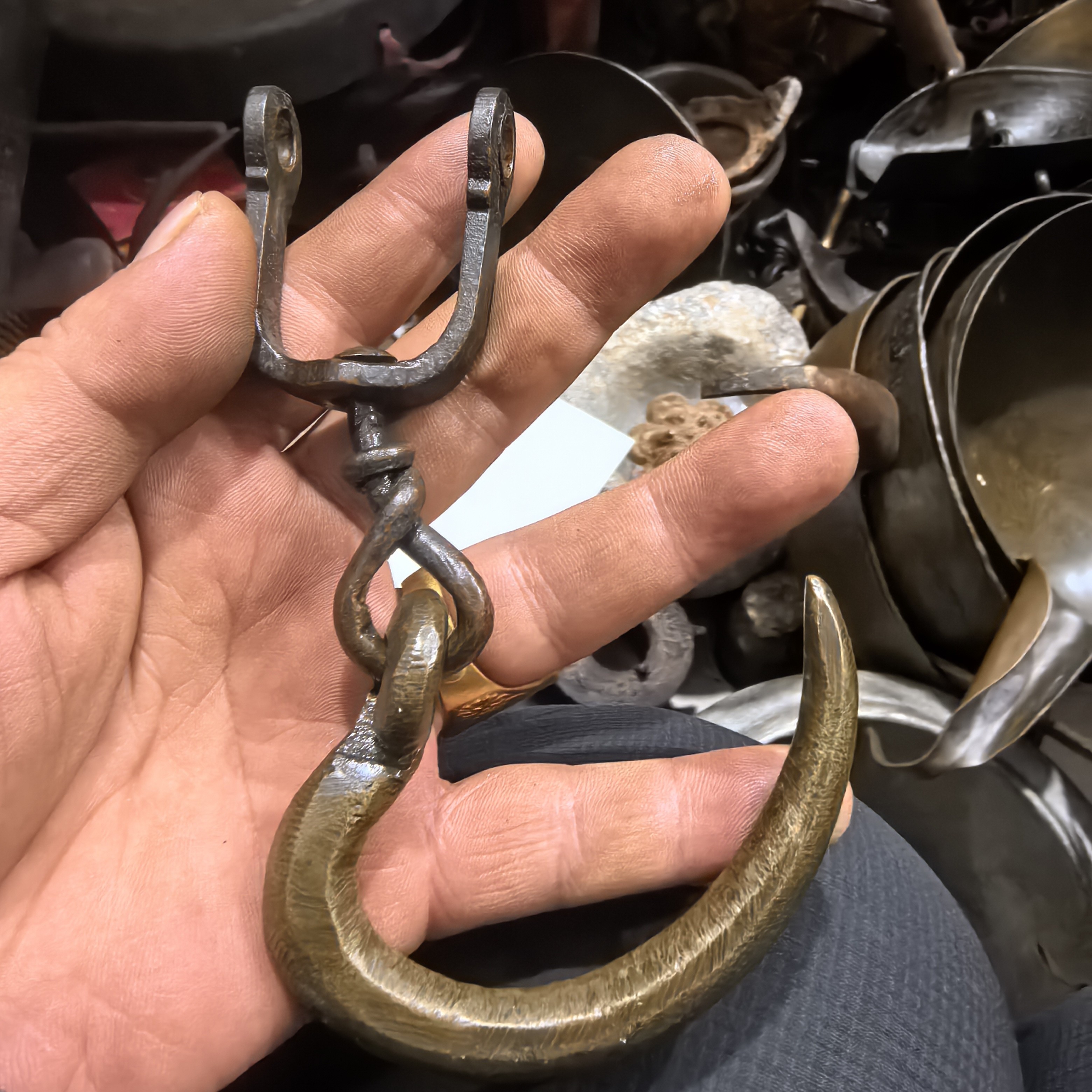 小铜件一个包邮一物一拍