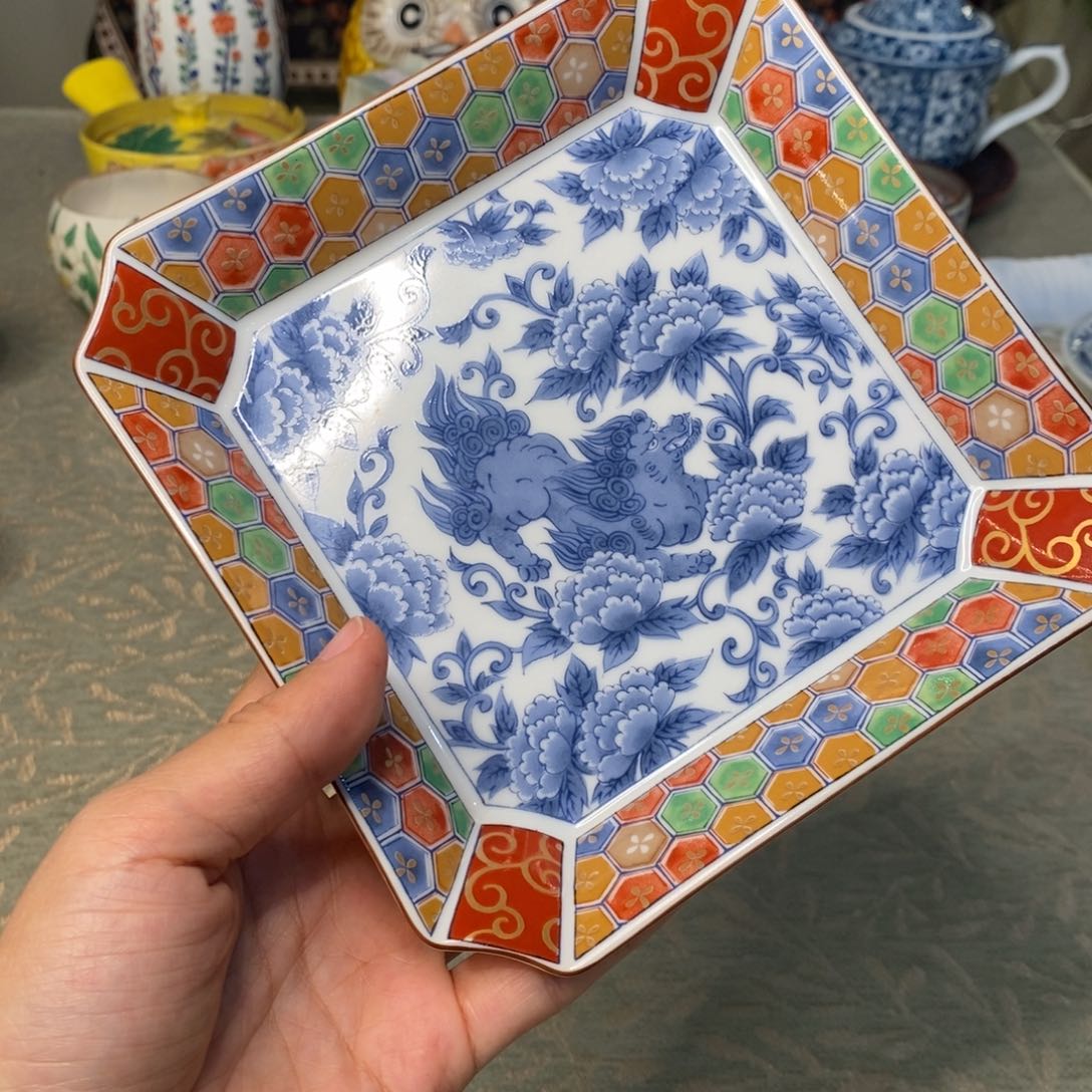 碟15 厘米 小杨瓷器陶瓷陶瓷