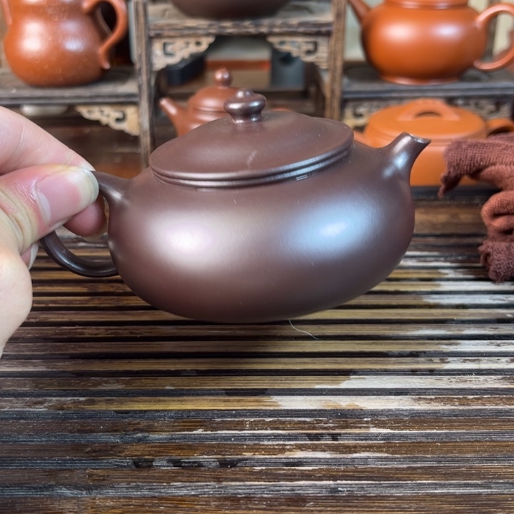 茶壶紫砂原矿紫砂手工制作