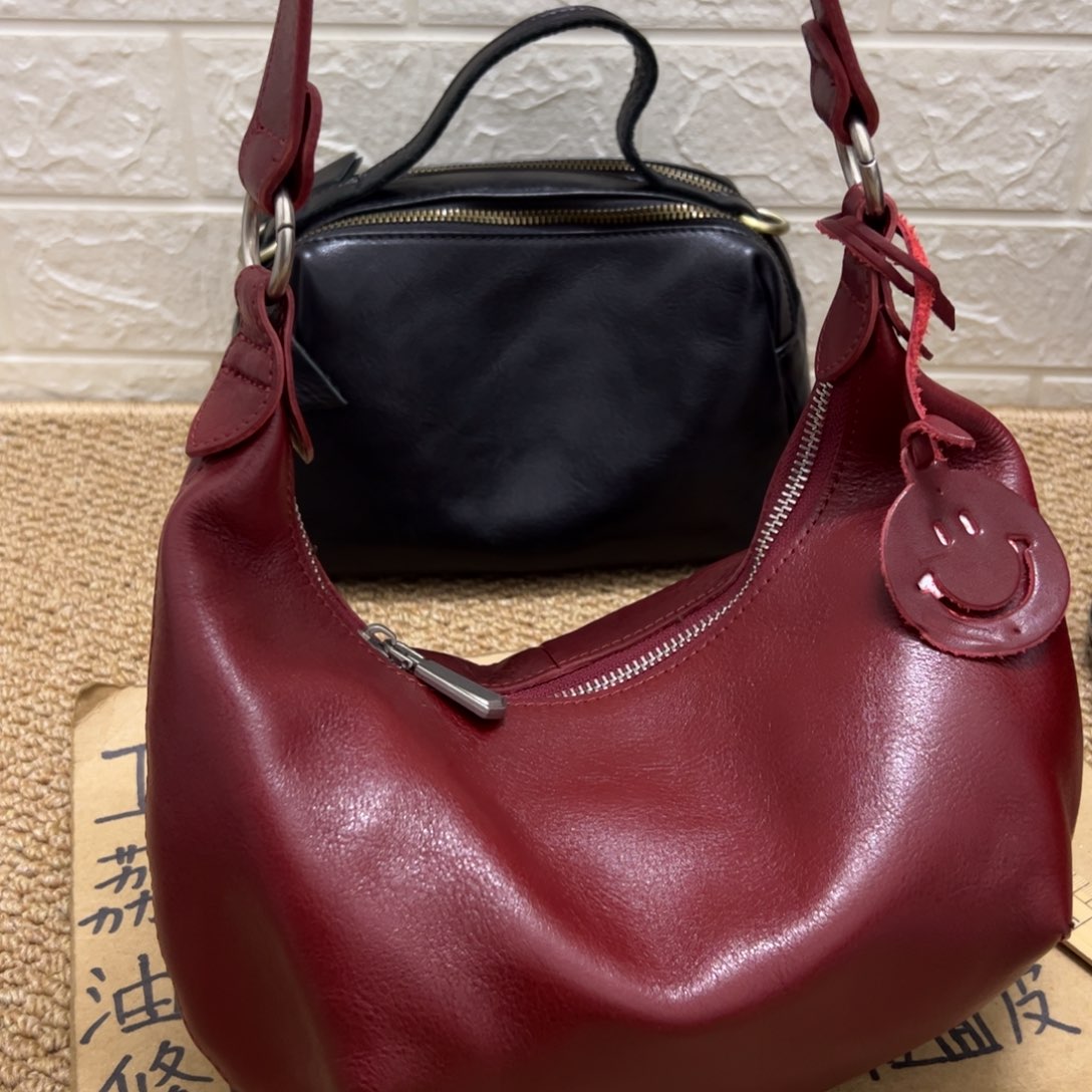 【闪购商品】头层牛皮红