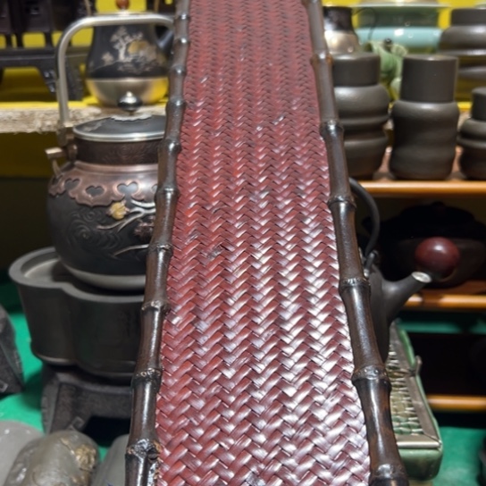 竹中古工艺品摆件