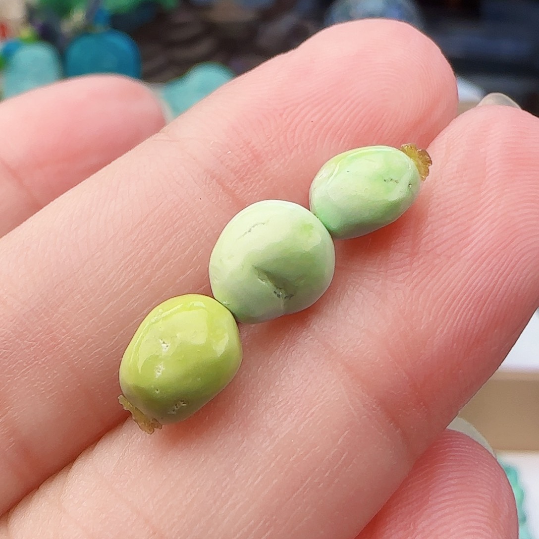 绿松石未镶嵌项链