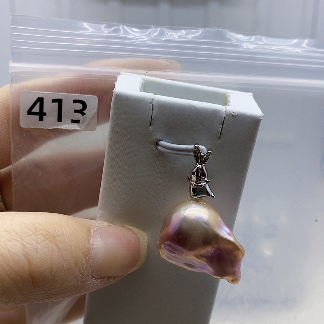 颈饰合金淡水珍珠