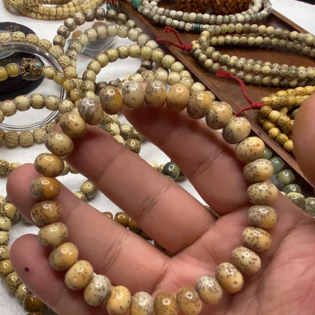 星月菩提手串苹果珠