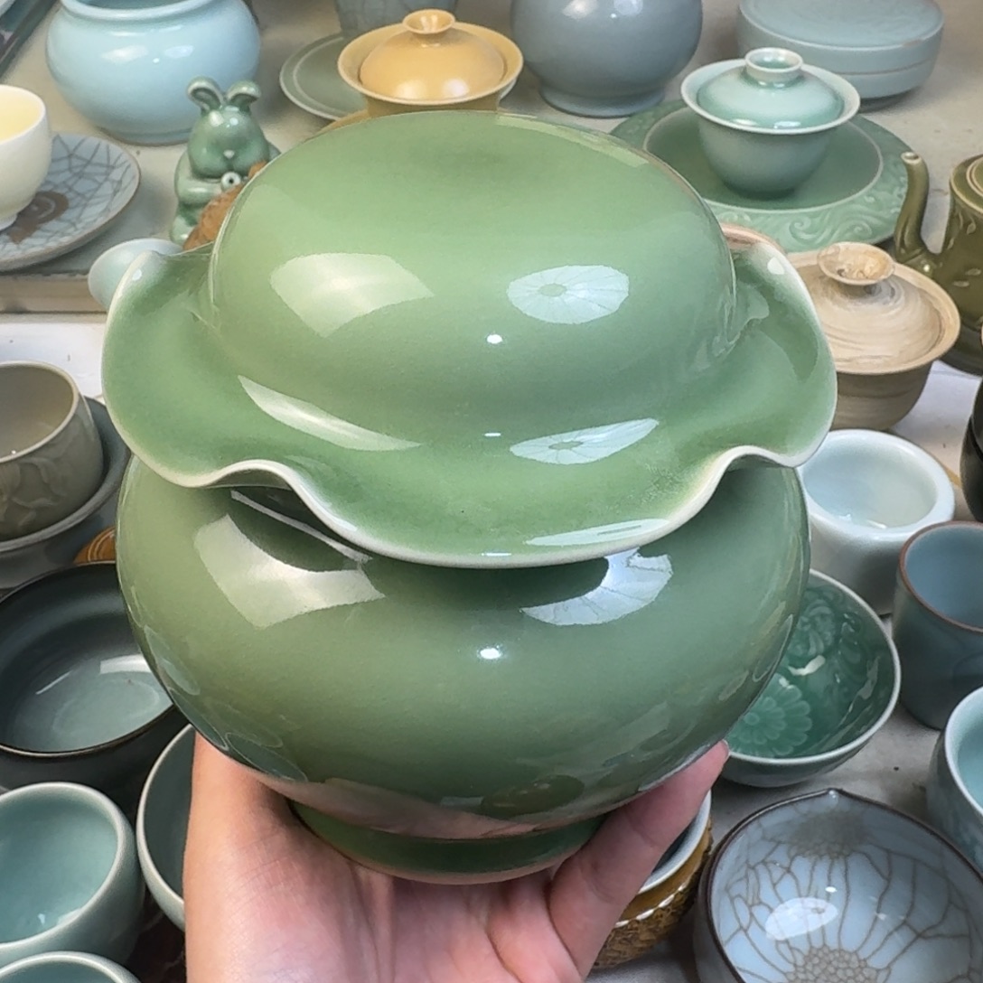 忍***桶龙泉青瓷龙泉青瓷
