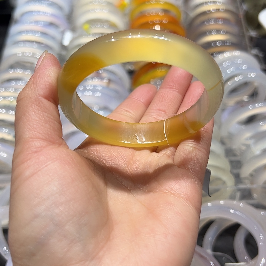 玛瑙/玉髓未镶嵌手镯