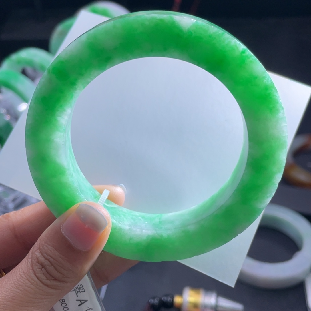 定制翡翠未镶嵌正圈