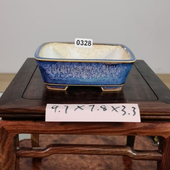 陶大德堂手工手绘釉盆