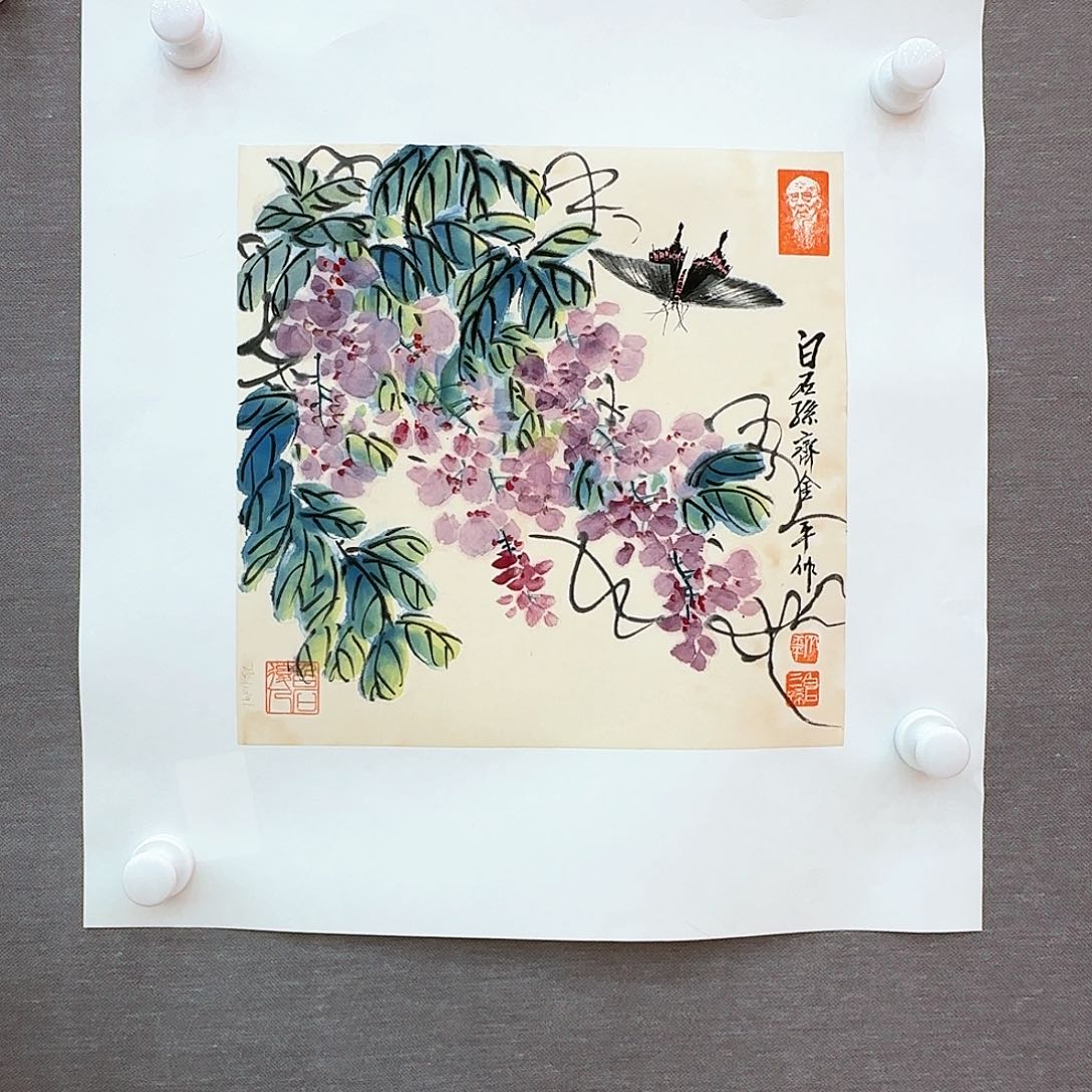 国画国画作品展览作品入选全国