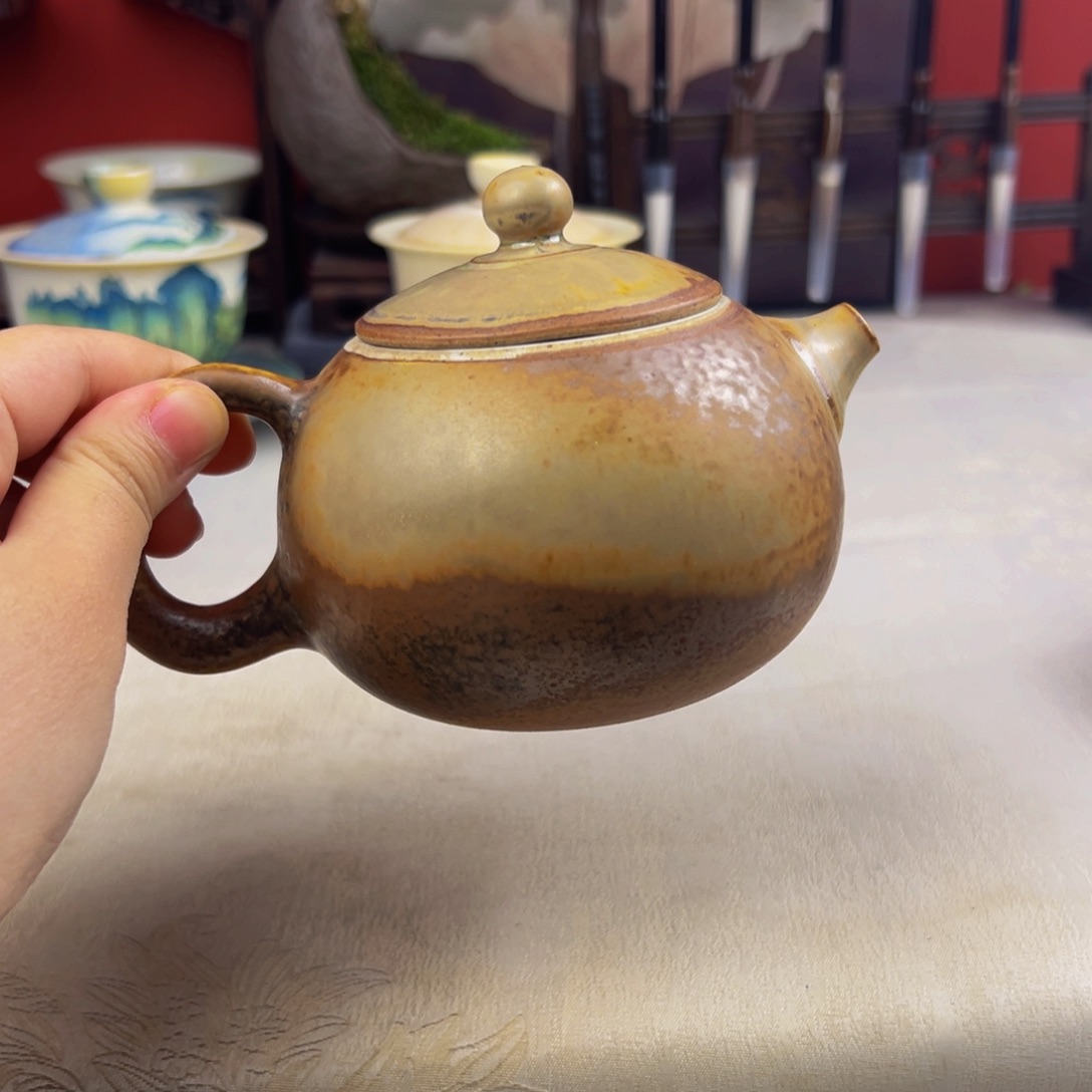 杯纯手工柴烧主人杯