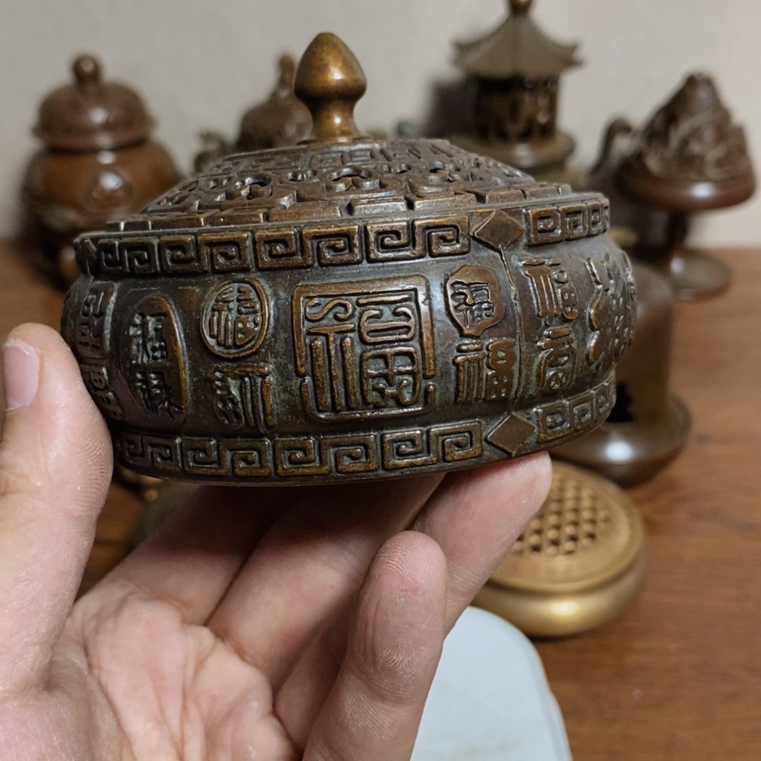 铜盛世铜炉铜器香炉工艺品