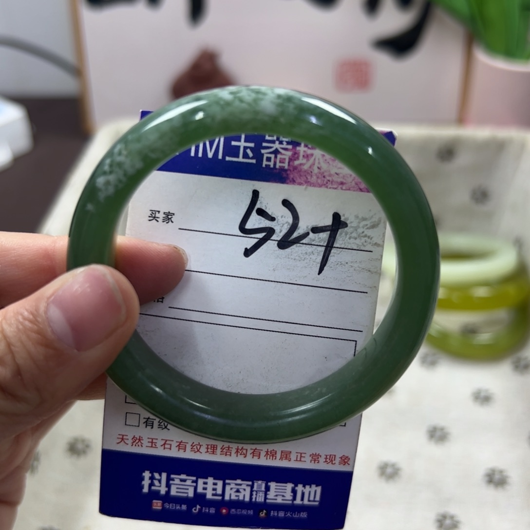 蛇纹石玉手镯未镶嵌248