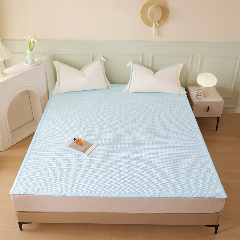 2025 AGIROOM 韩版功能夏季纯色凉席床盖【规格：150*200★180*200】