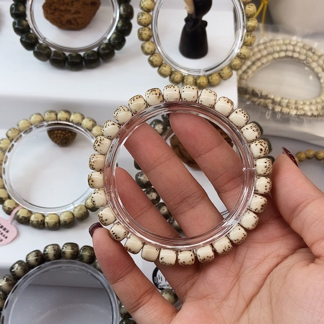 鹤***星月菩提手串8河豚火烧云87