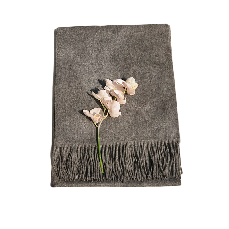 GELEISTORY奢华系列超细绵羊毛披肩大围巾阿拉善产70*200CM 