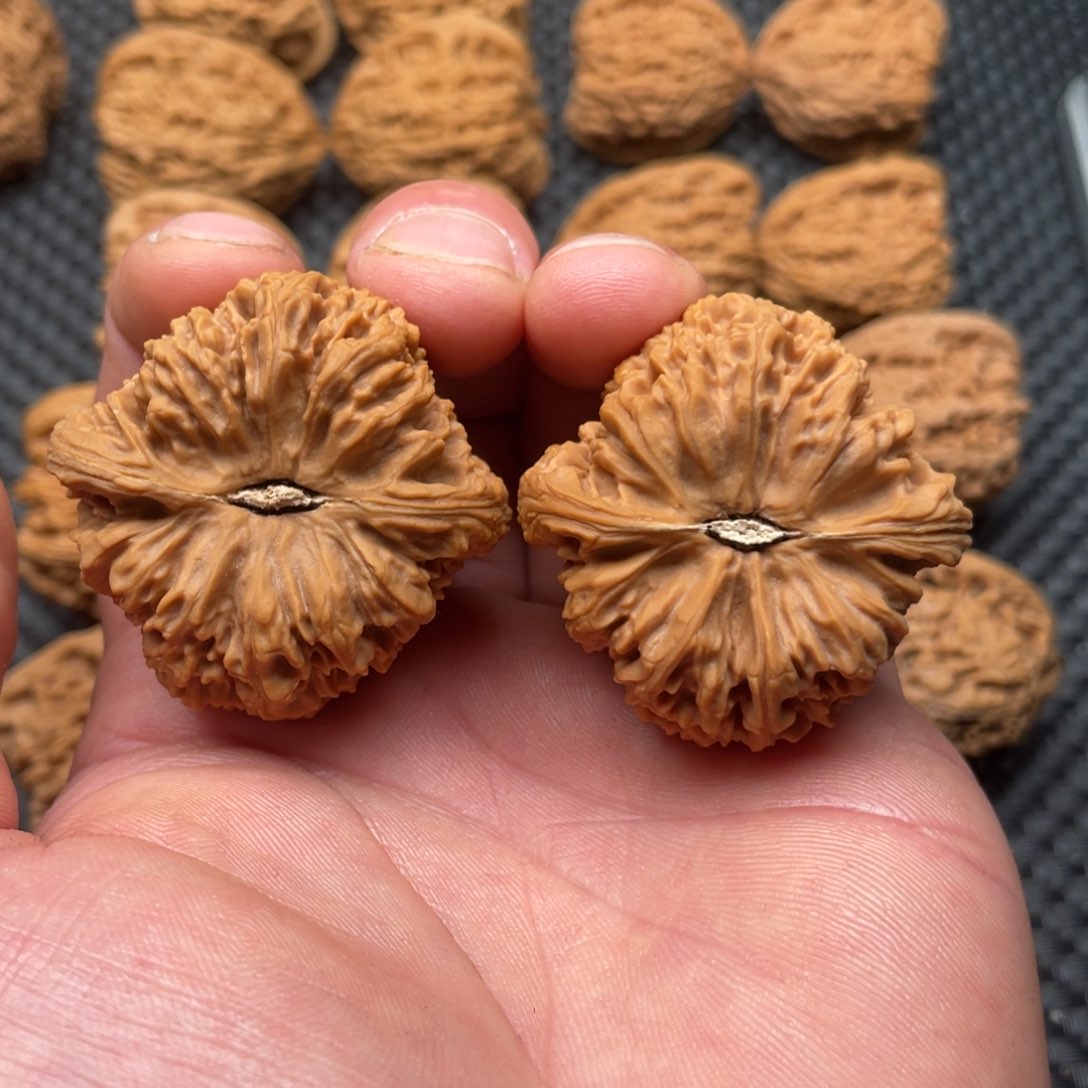 吊坠文玩核桃小*全程视频打包发货