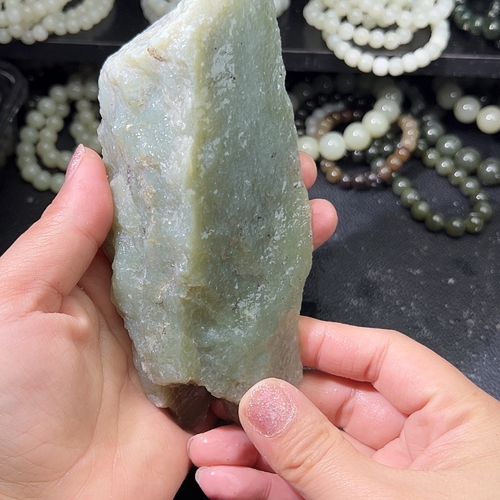 和田玉（糖玉）未镶嵌车挂