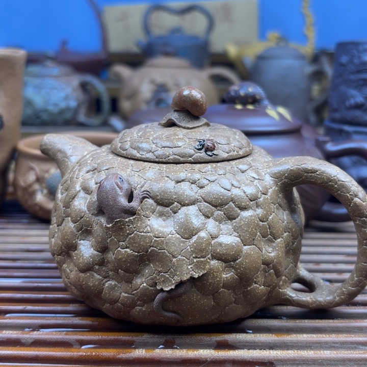 壁虎供春老段泥原矿240c