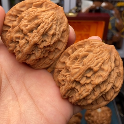 文玩核桃吊坠麦虎47全品