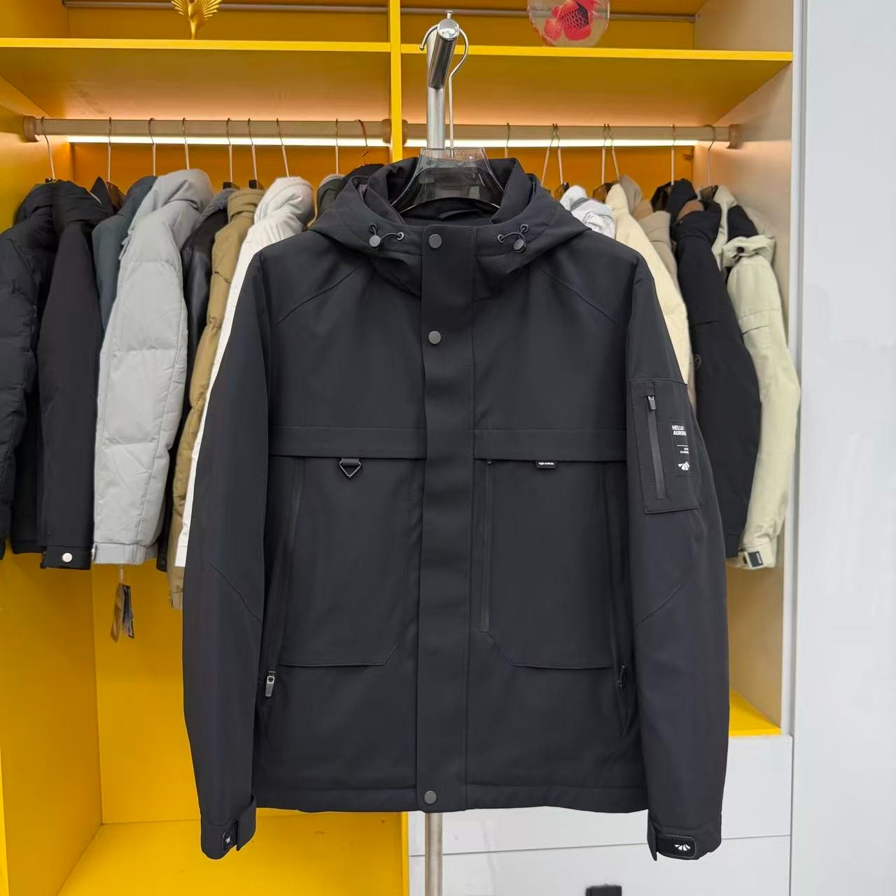 W936冬季三防羽绒服男95绒轻便户外外套男士防风防水防寒保暖上衣