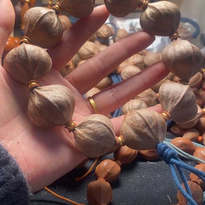 手串/手链橄榄核2.7四花短原皮