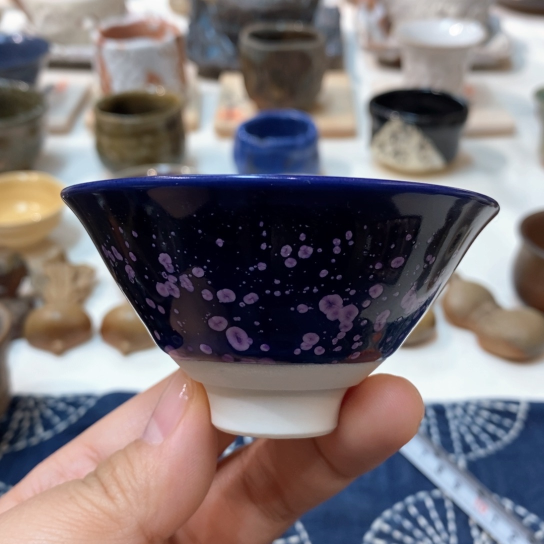 柴烧侘寂粗陶茶具 