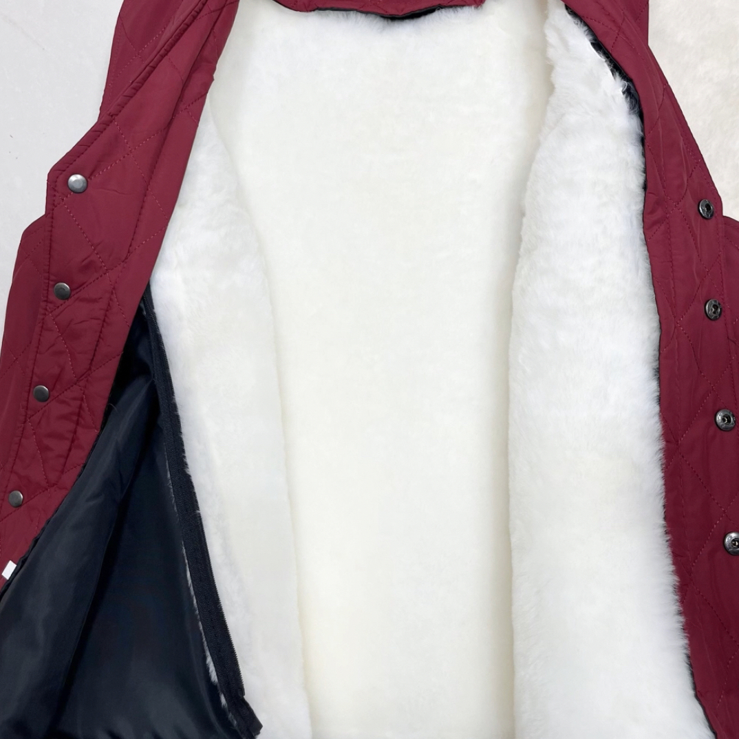 2024冬季绵羊毛皮中老年羊皮毛马甲可拆卸妈妈装坎肩保暖背心抗寒