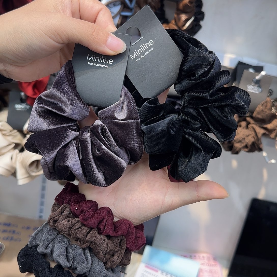 布艺非金属M04丝绒肠圈大号2个