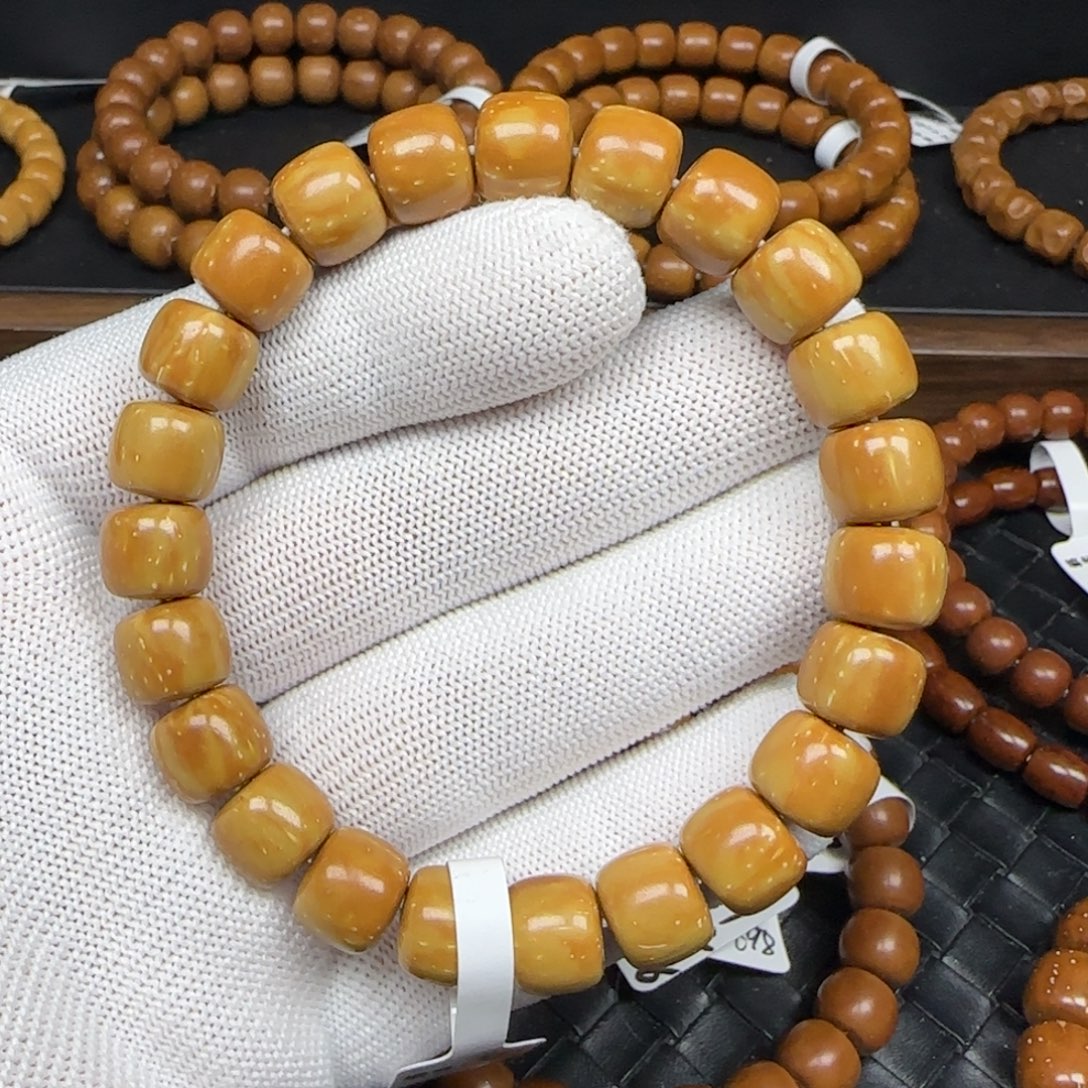 元***宝紫金鼠手串10.8mm实心老型（熔岩）272