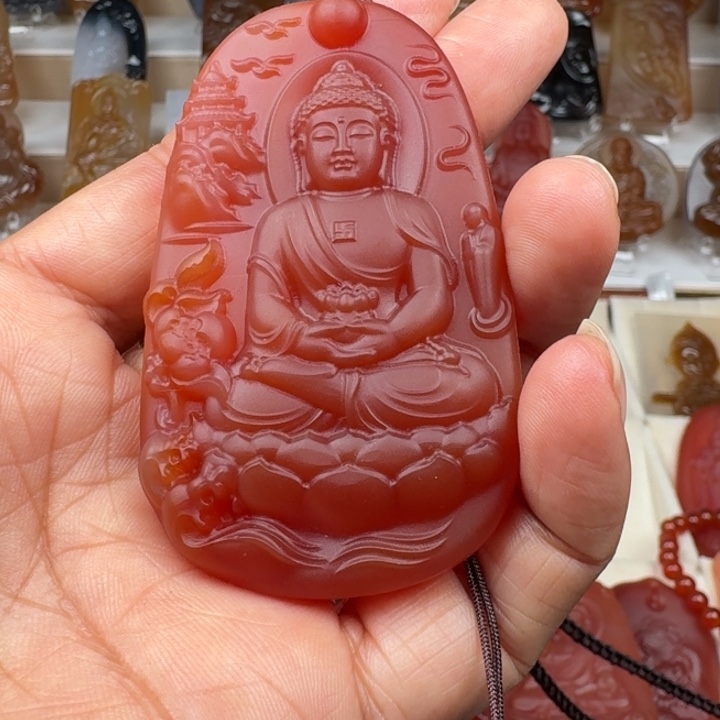 豫***玛瑙/玉髓未镶嵌颈饰