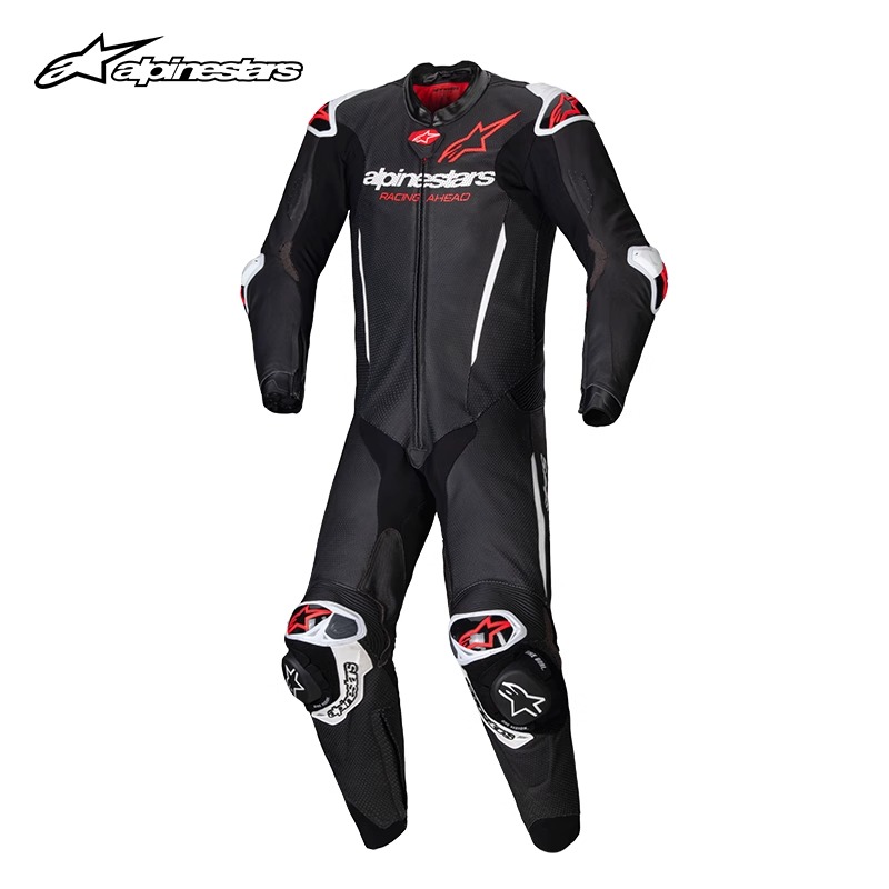 a星赛道连体皮衣GP-R7专业比赛服防摔摩托车服机车服摩托装备男