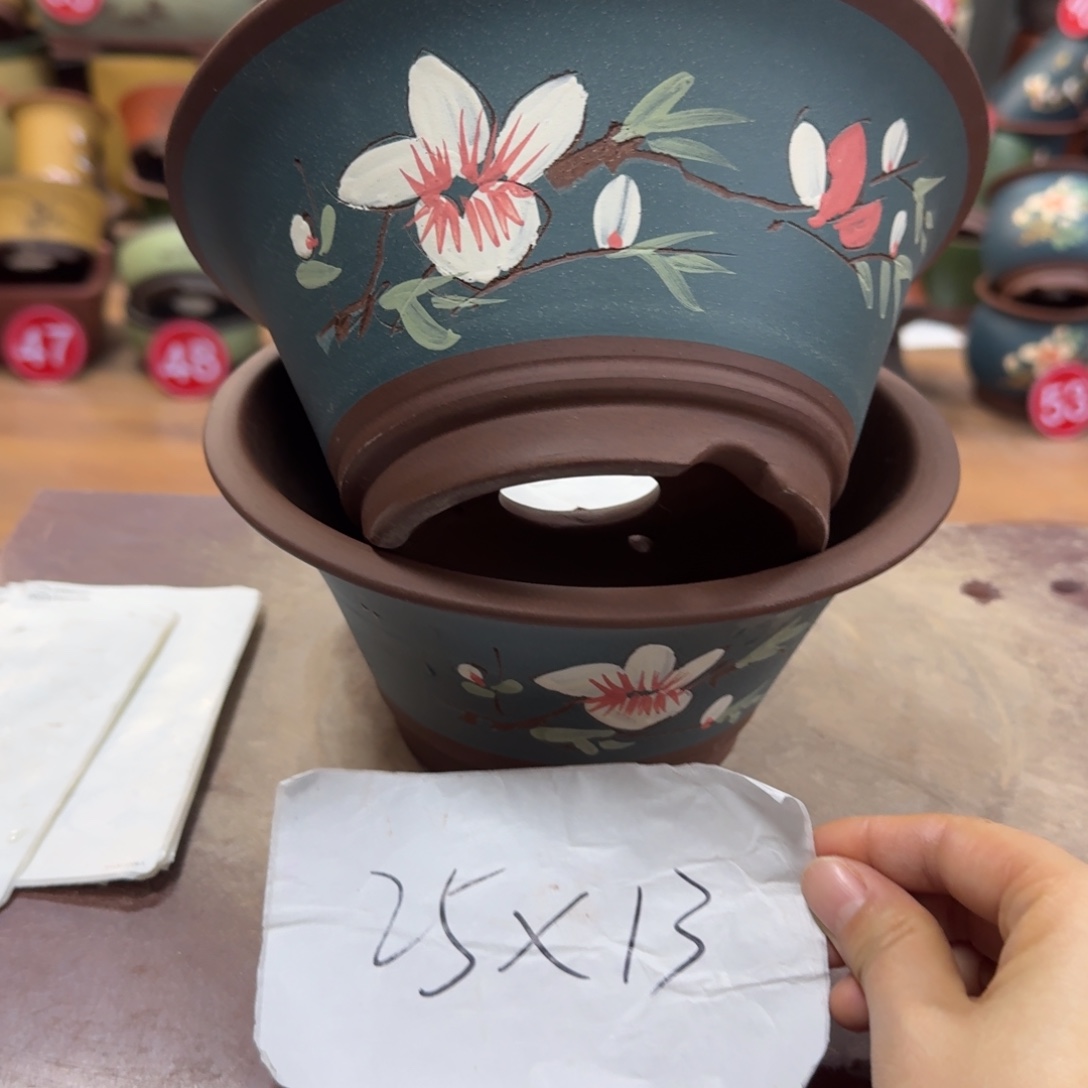 紫砂花盆破损包赔