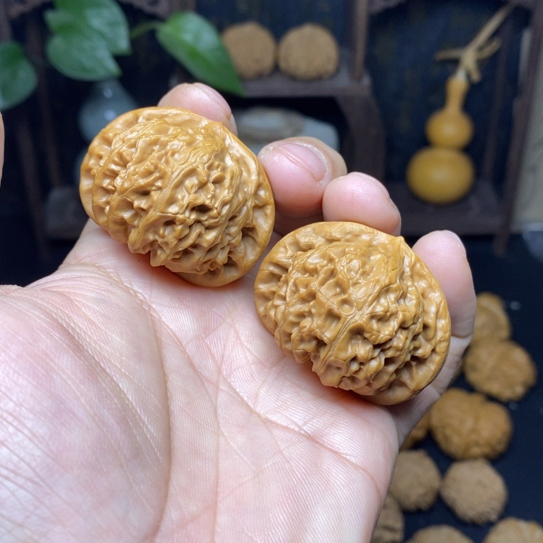 文玩核桃吊坠42宫灯