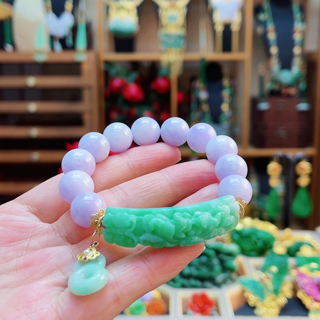 未镶嵌手串翡翠48小时鉴赏期