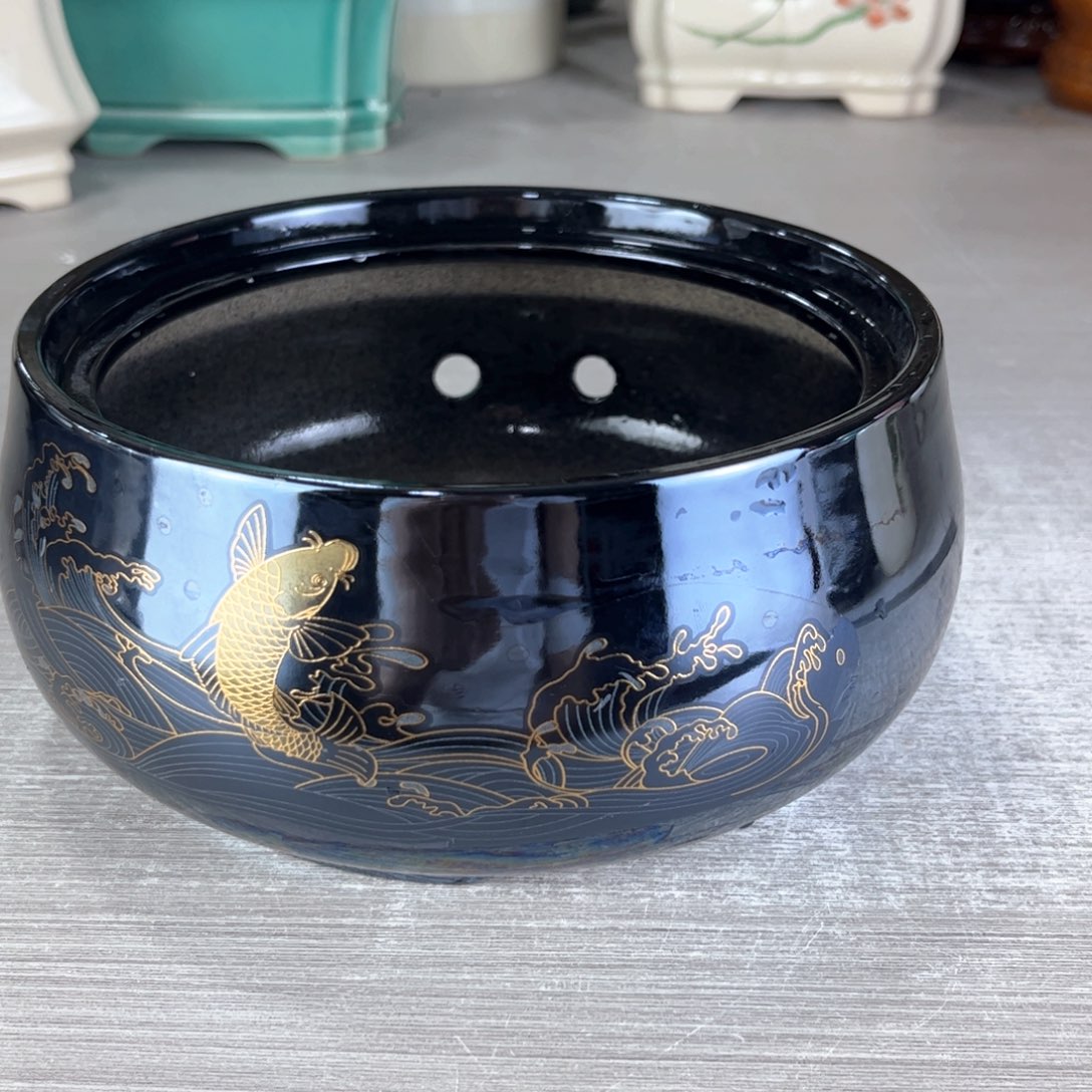 陶瓷绿植多肉花盆，拍满8.8包邮发货