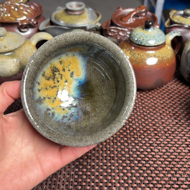 紫砂茶杯玉化大将军180 C