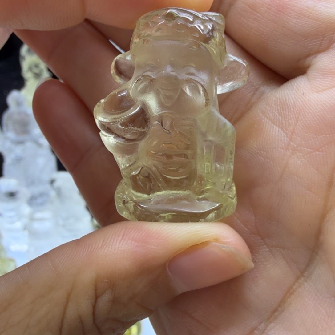 水晶未镶嵌珠宝半成品