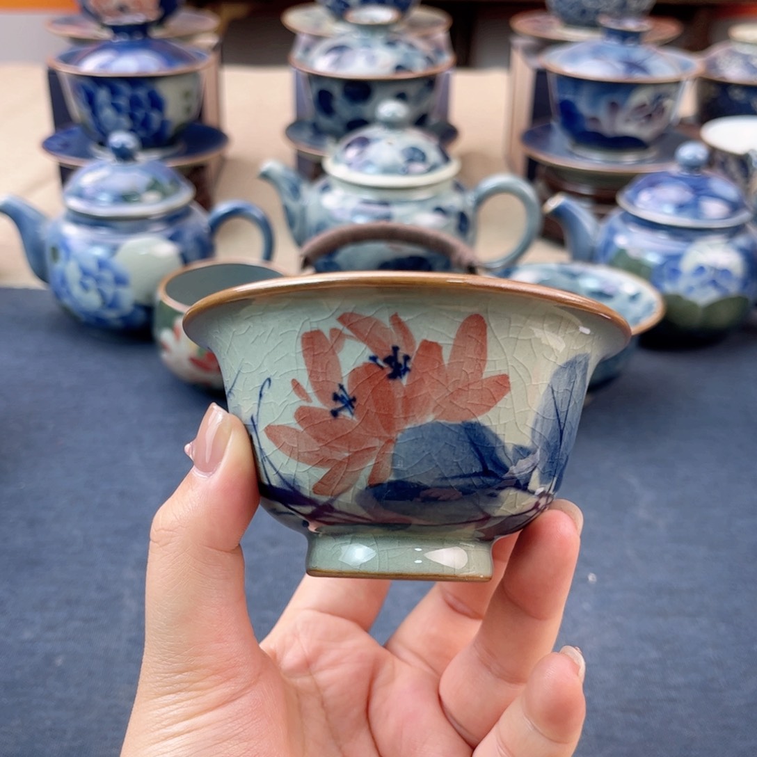 杯景德镇陶瓷杯子