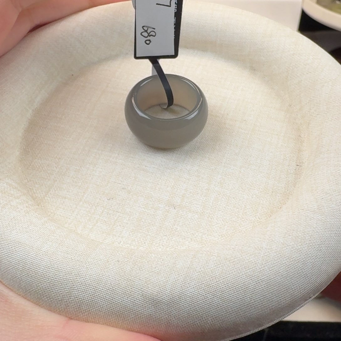 和田玉戒指未镶嵌w****u