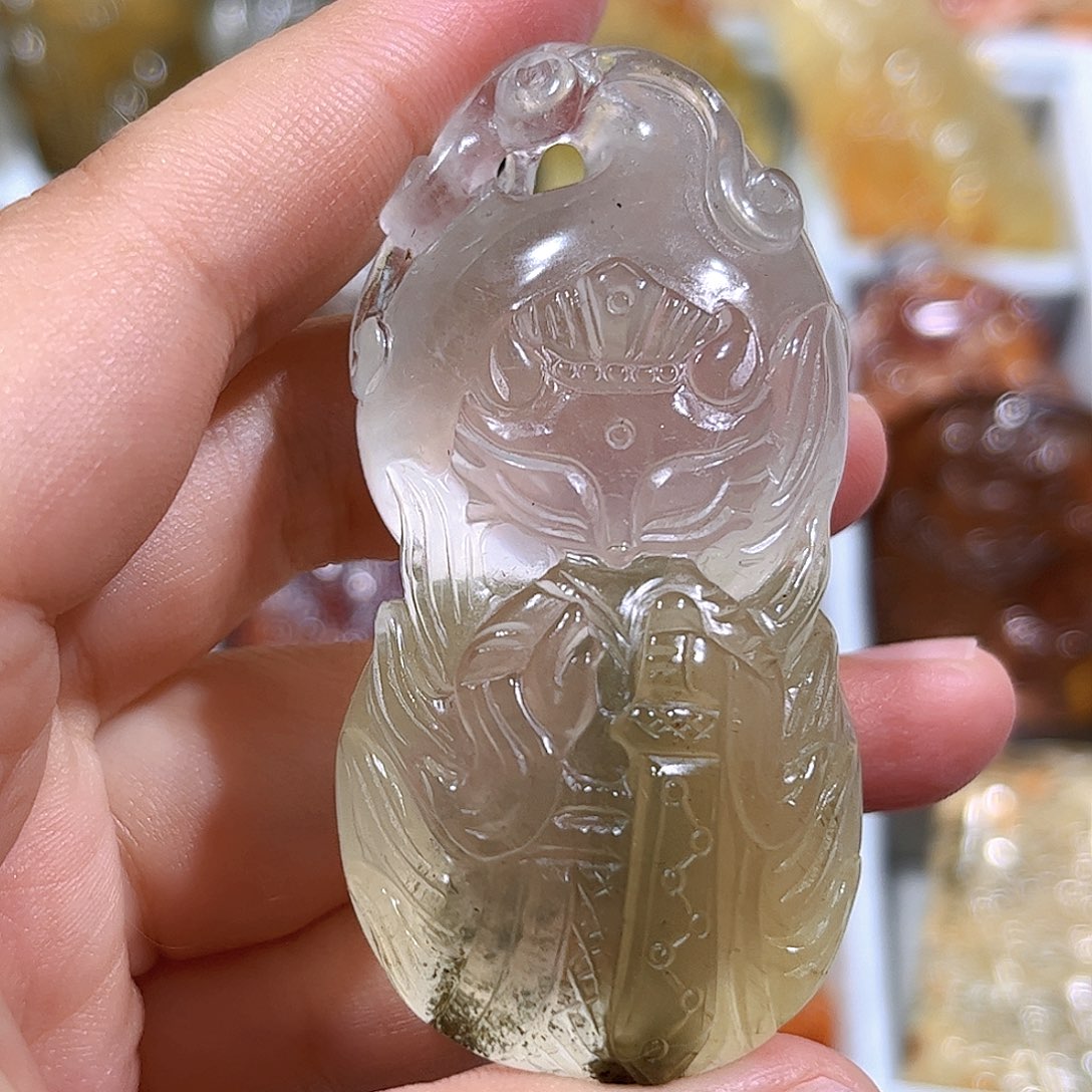 水晶吊坠(不含链)未镶嵌林*