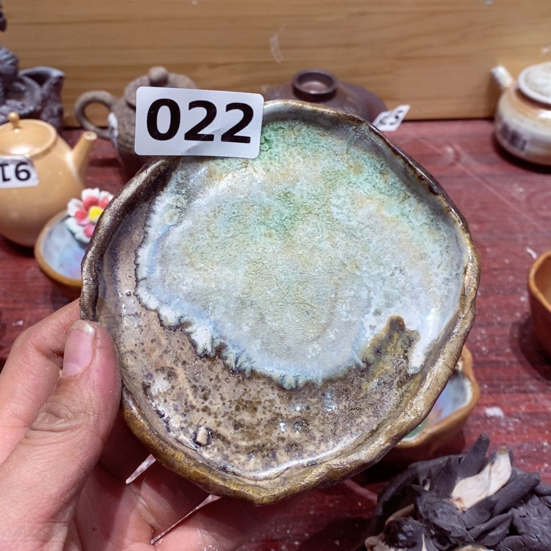 瑕疵，柴烧茶具陶瓷杯子