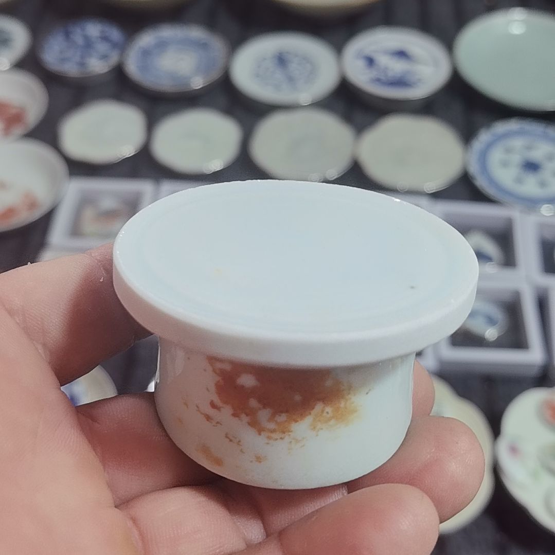 瓷片青花影青杯垫标本全选