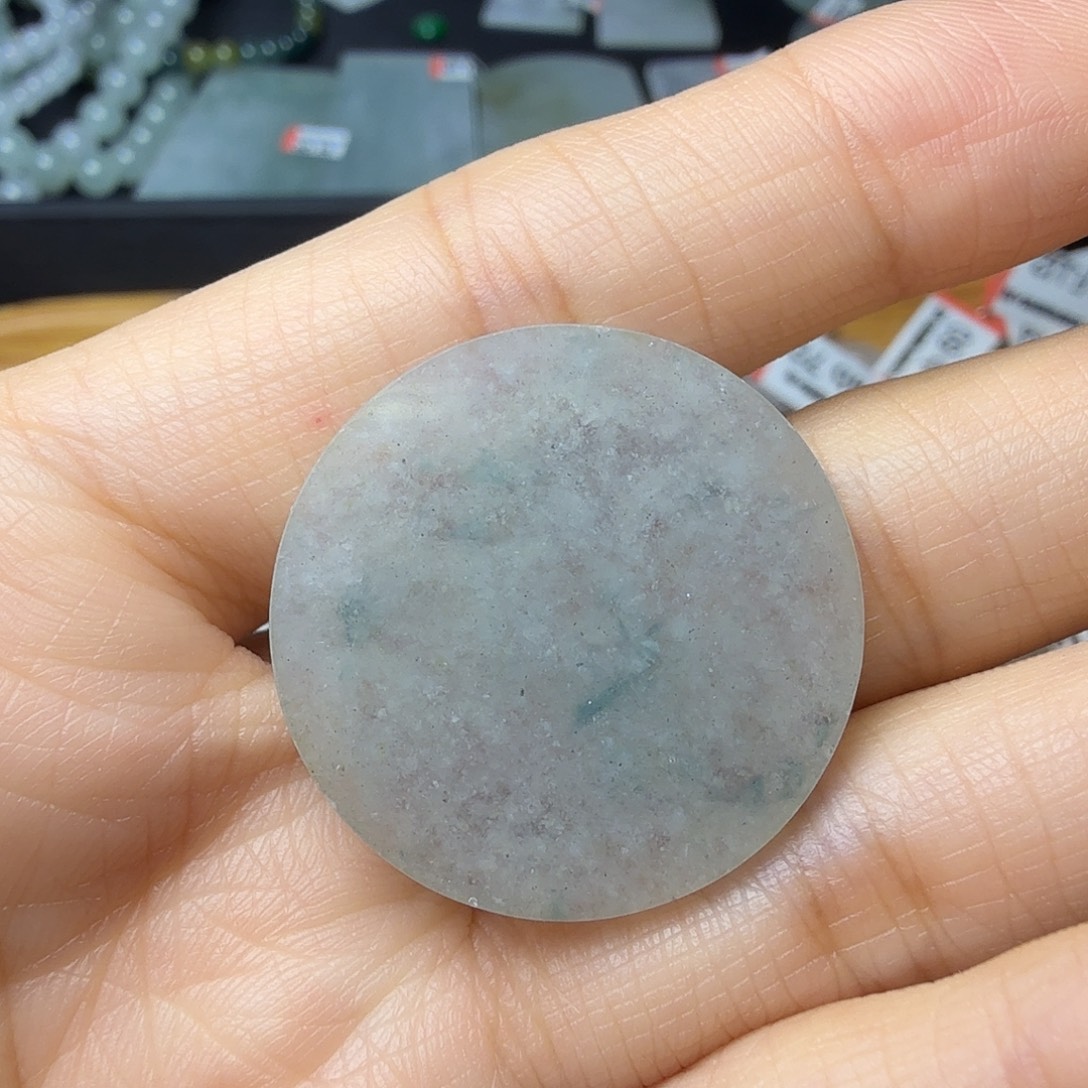 翡翠未镶嵌颈饰天然缅甸翡翠A货