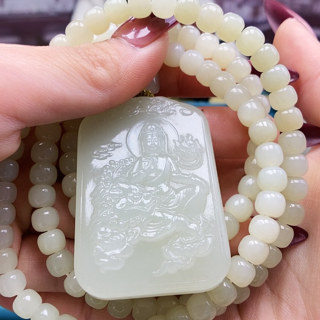 【闪购商品】和田玉颈饰未镶嵌彬**礼