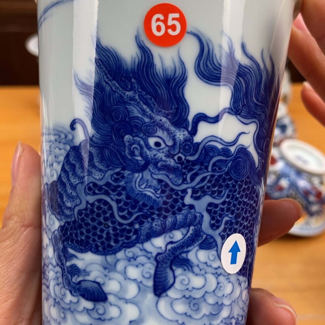 手绘现代茶具非古董