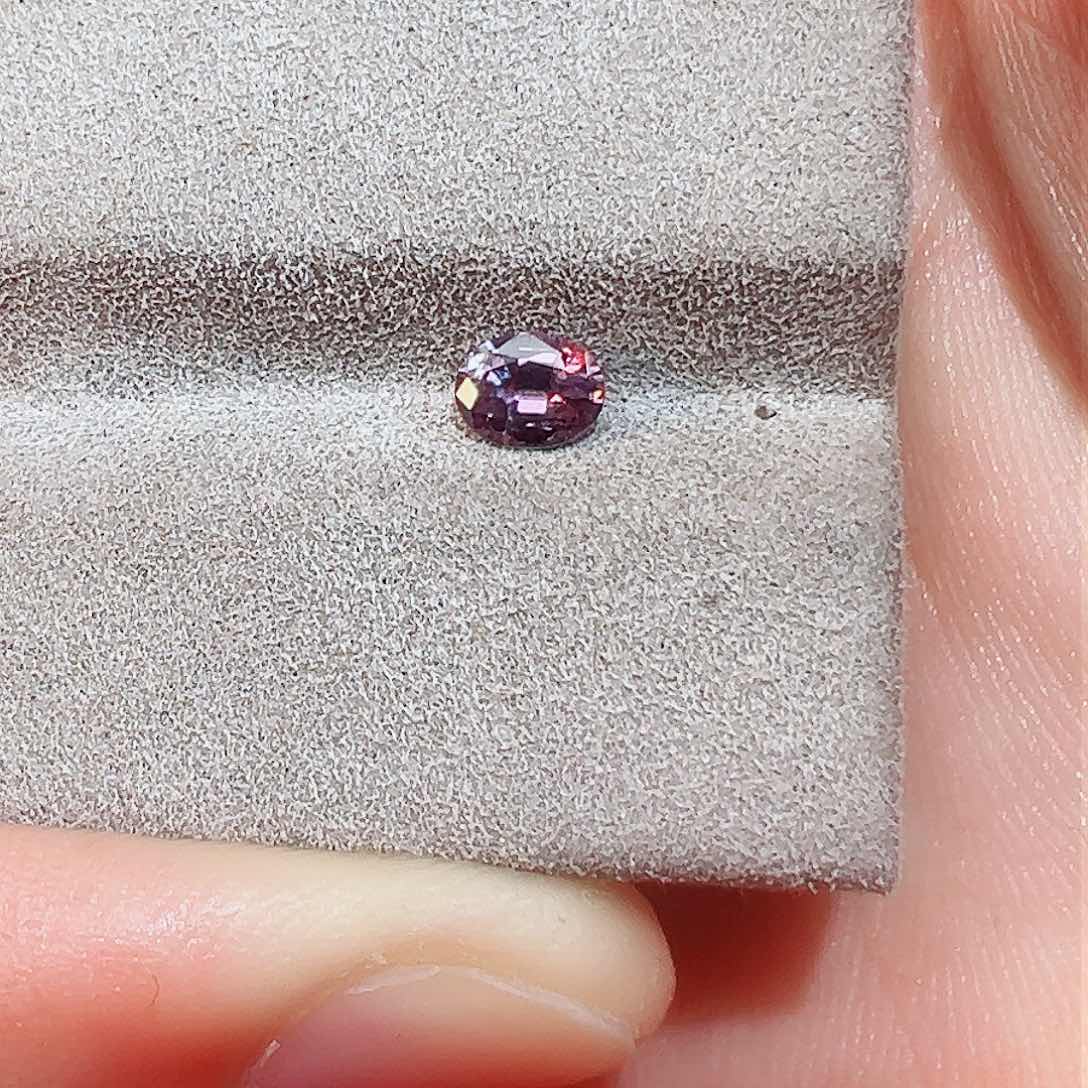 蓝宝石裸石未镶嵌…****.天然紫罗兰紫色蓝宝石斯里兰卡精品