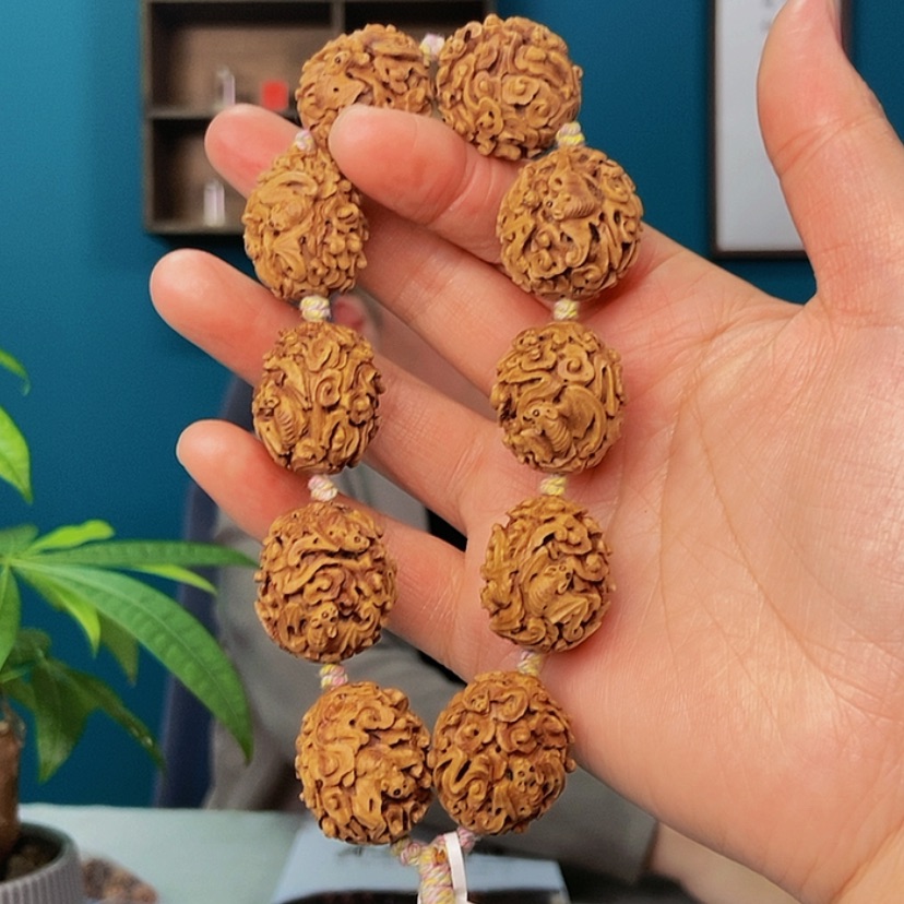 【闪购商品】橄榄核手串/手链福运连绵6666666666666666