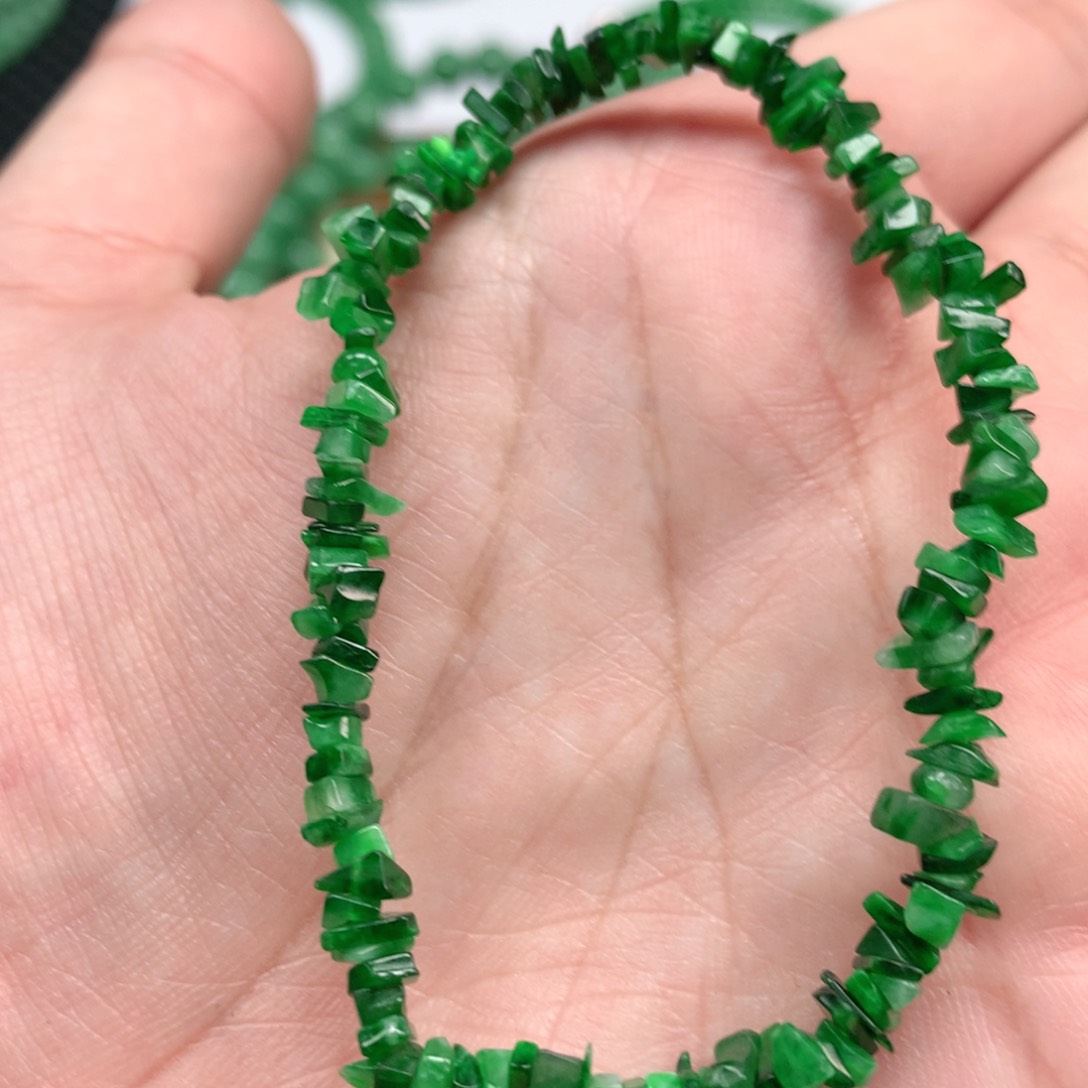 翡翠手链未镶嵌翡翠