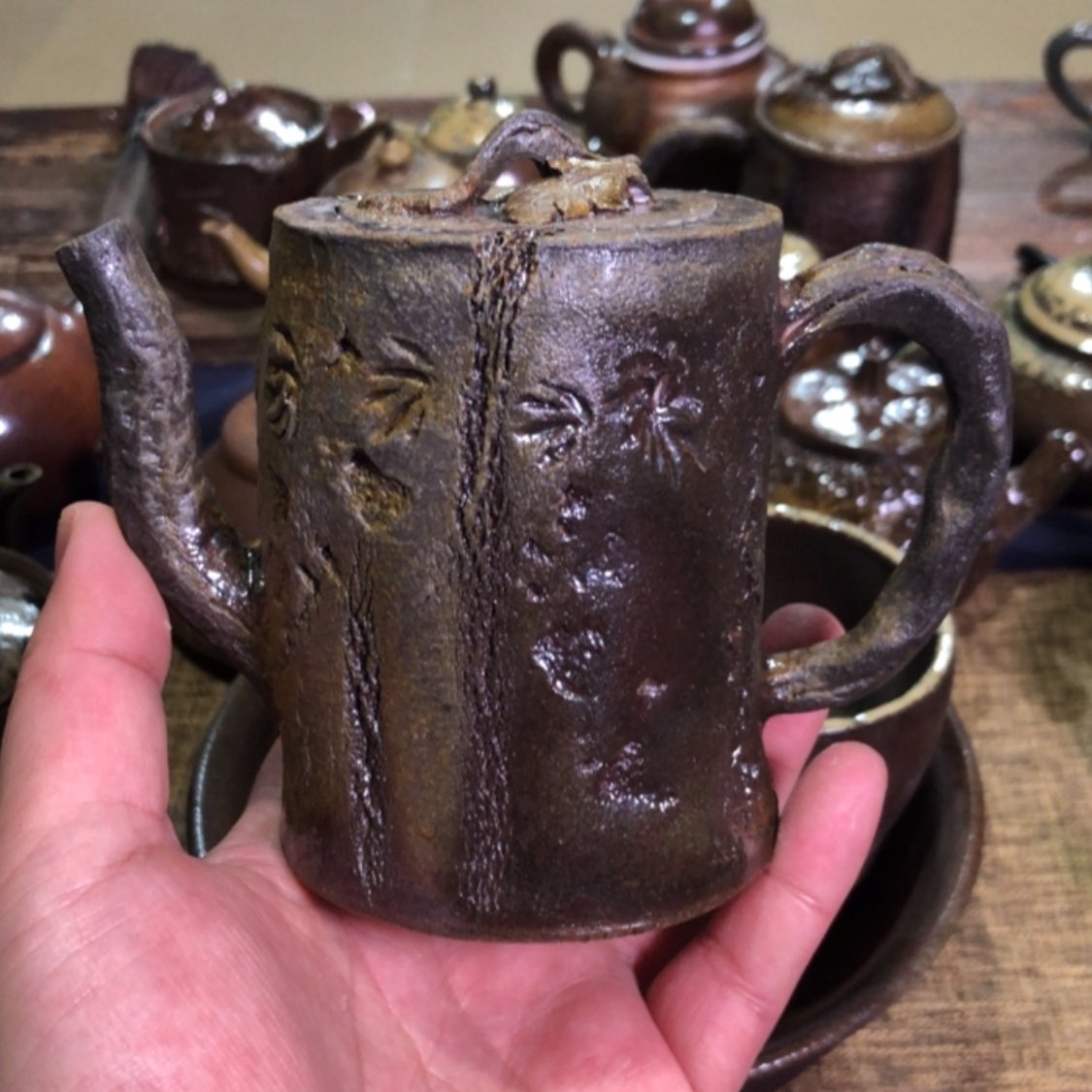 【闪购商品】紫砂茶壶玉*你好工好料好柴烧