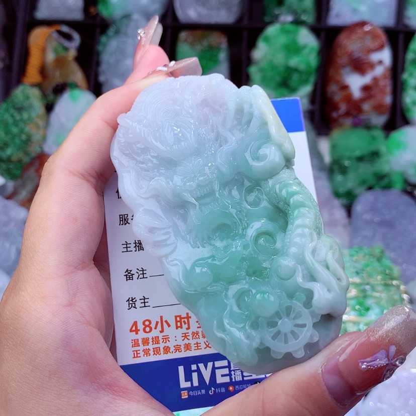 【闪购商品】翡翠颈饰未镶嵌挂件